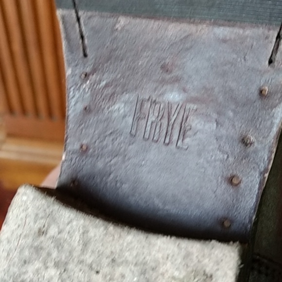 FRYE wide calf leather boots size 8 B - Picture 7 of 8